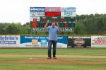 Hall of Famer Paul Molitor was on hand to throw out the cermonial first pitch at the 2010 season opener!